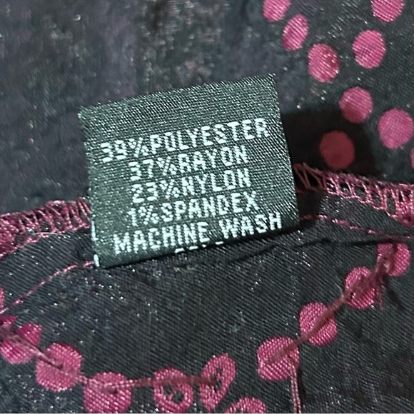 Lapis Convertible Skirt Dress Burgundy Beaded Sequin Whimsigoth Boho Smocked - Picture 10 of 10